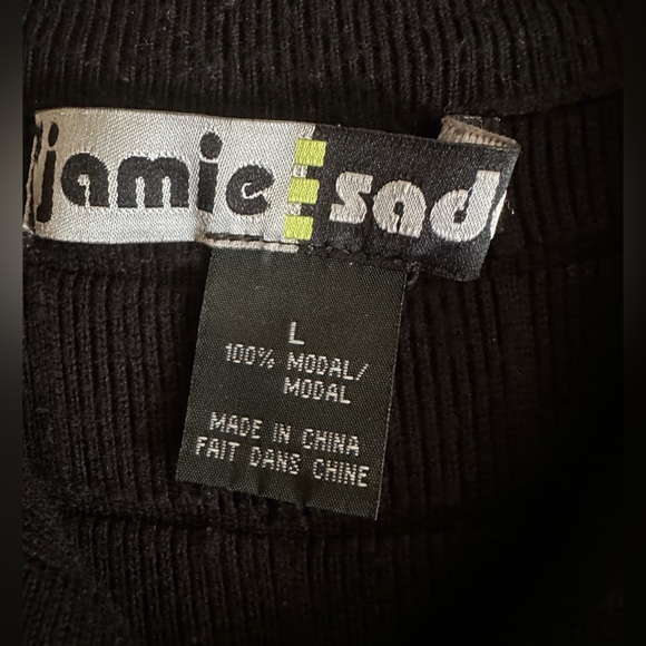 Jamie Sadock Black V-Neck Sweater Vest Button Up - Picture 11 of 16